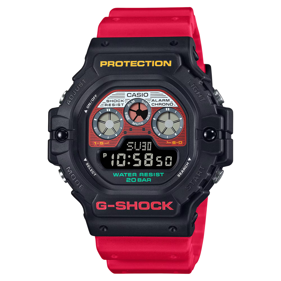 CASIO G-SHOCK DW-5900MT-1A4DR MIX TAPE SPECIAL COLOUR WATCH