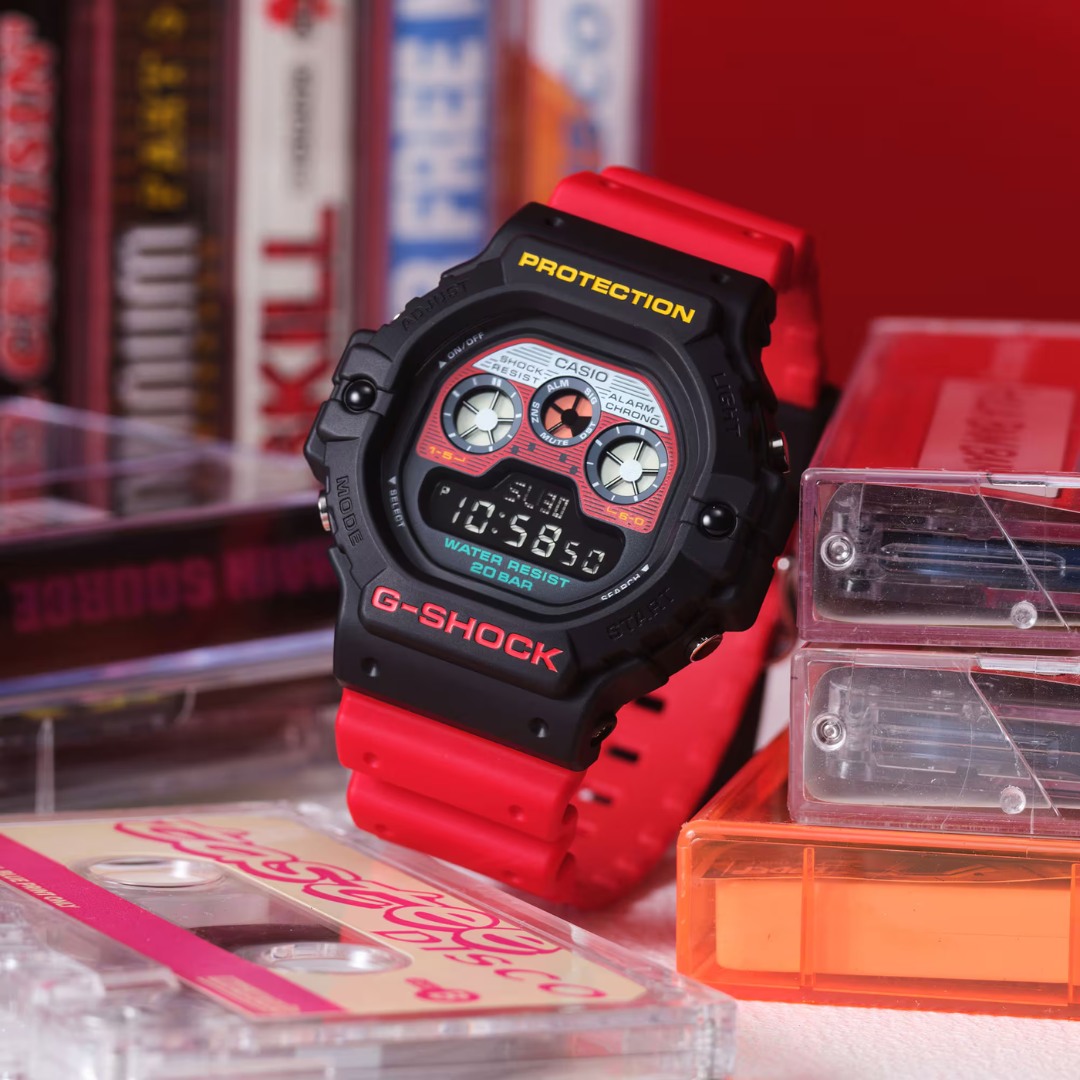 CASIO G SHOCK DW 5900MT 1A4DR MIX TAPE SPECIAL COLOUR WATCH CITY CHAIN City Chain Singapore