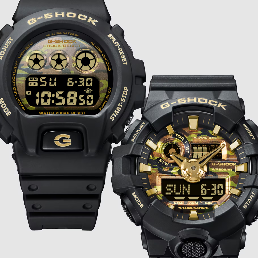 CASIO G-SHOCK GA-700CF-1ADR BOLD CAMO MEN WATCH