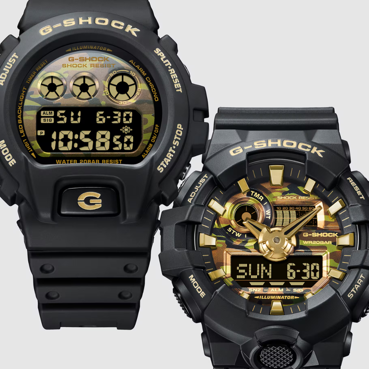 CASIO G-SHOCK GA-700CF-1ADR BOLD CAMO MEN WATCH