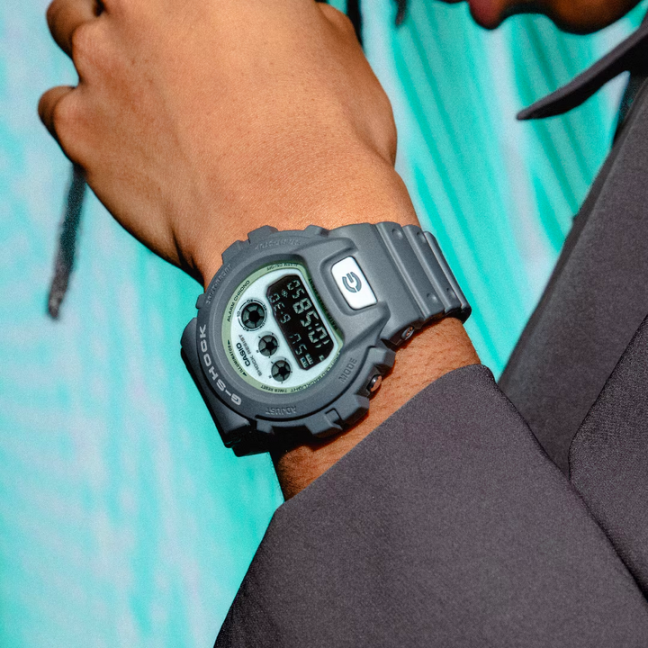 CASIO G-SHOCK DW-6900HD-8DR DIGITAL GREY MEN WATCH