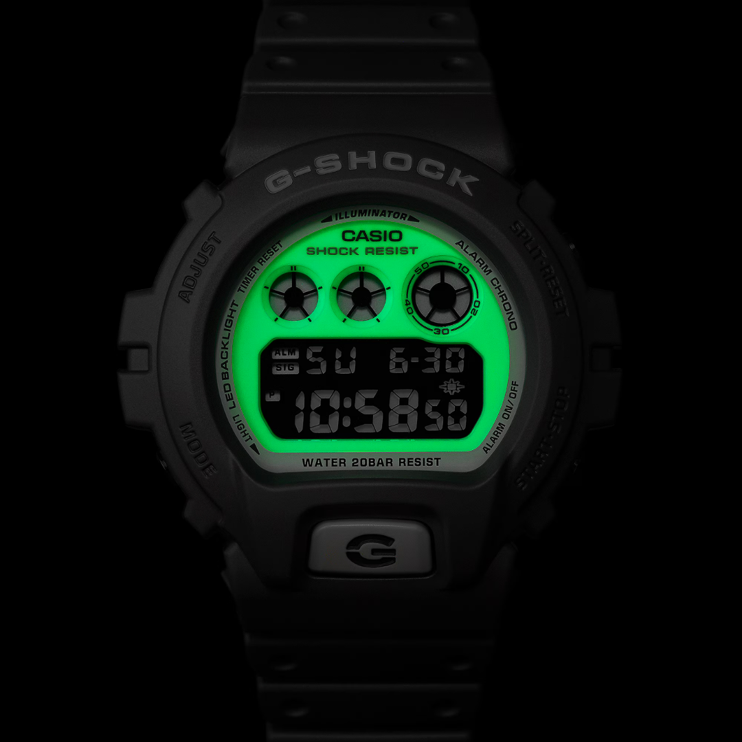CASIO G-SHOCK DW-6900HD-8DR DIGITAL GREY MEN WATCH