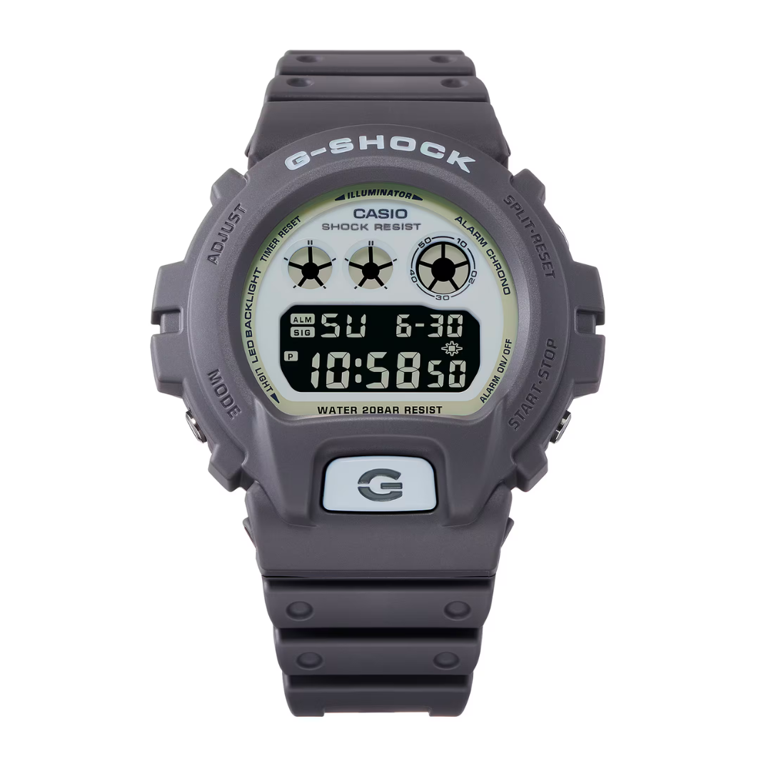 CASIO G-SHOCK DW-6900HD-8DR DIGITAL GREY MEN WATCH