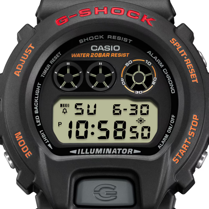 CASIO G-SHOCK DW-6900UB-9DR DIGITAL BLACK MEN WATCH