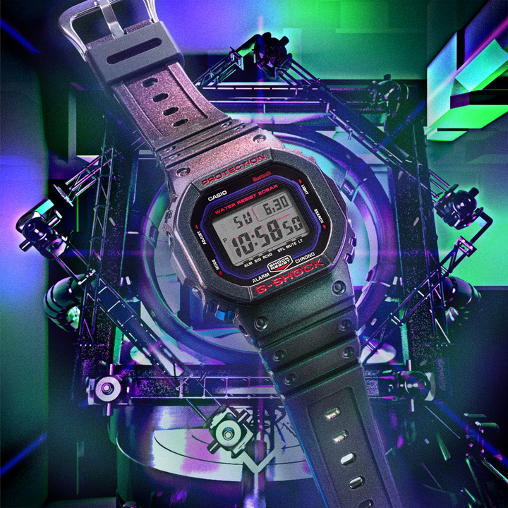 CASIO G-SHOCK DW-B5600AH-6DR SPECIAL COLOUR MODELS AIM HIGH GREY WATCH