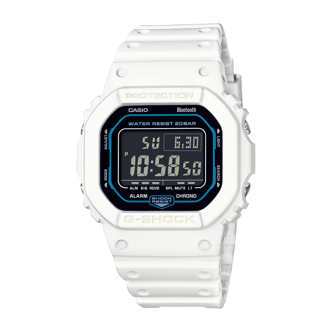 CASIO G-SHOCK DW-B5600SF-7DR SPECIAL COLOUR MODELS WHITE WATCH