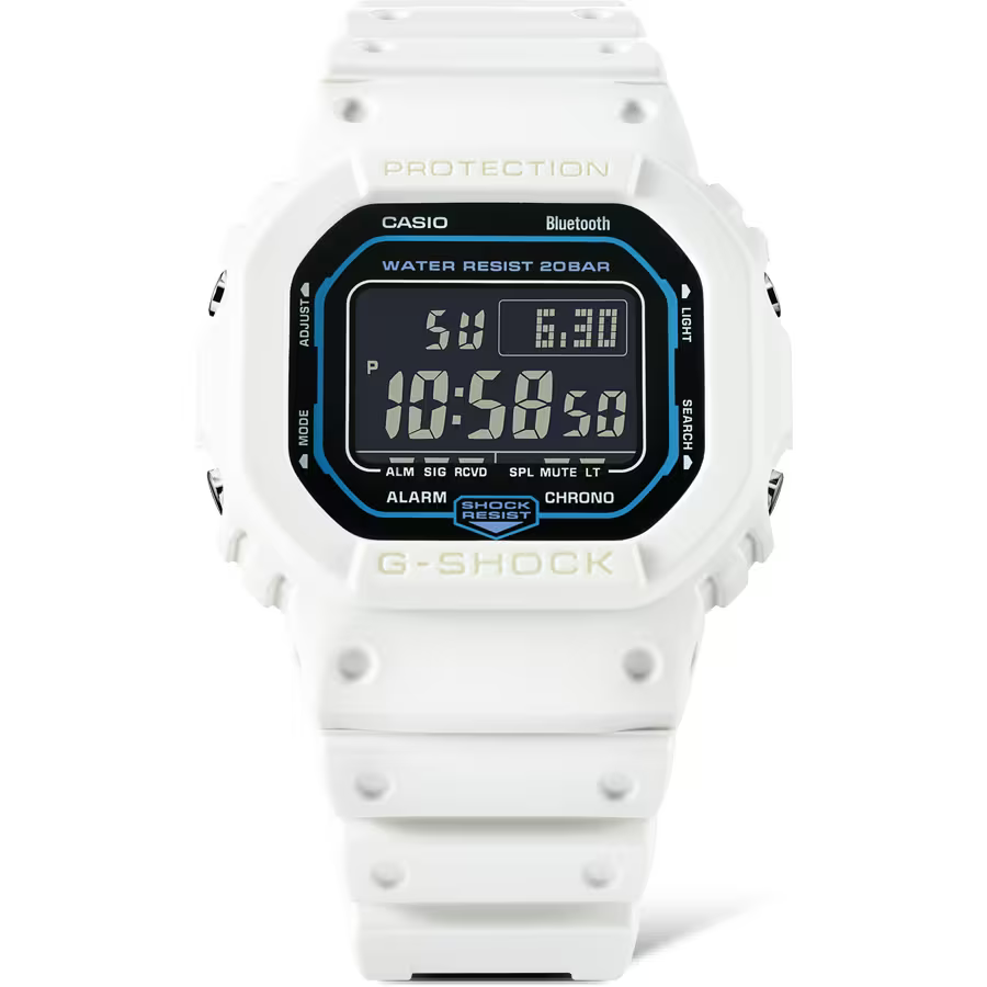 CASIO G-SHOCK DW-B5600SF-7DR SPECIAL COLOUR MODELS WHITE WATCH