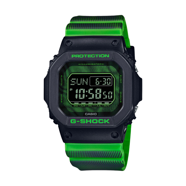 CASIO G-SHOCK DW-D5600TD-3DR SPECIAL COLOR MODELS GREEN WATCH