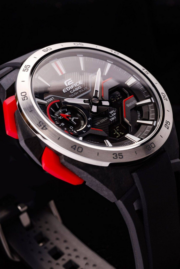 CASIO EDIFICE ECB-2200P-1ADF WINDFLOW MEN WATCH