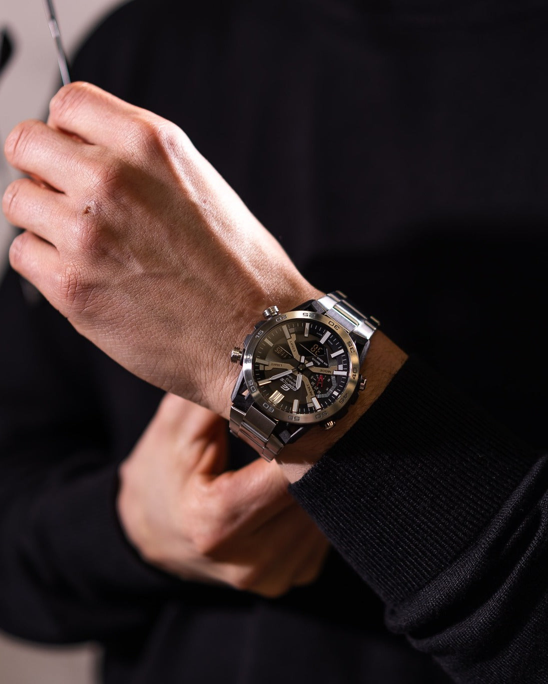 Casio Edifice ECB-2000D-1ADF Sospensione Solar Watch | City Chain
