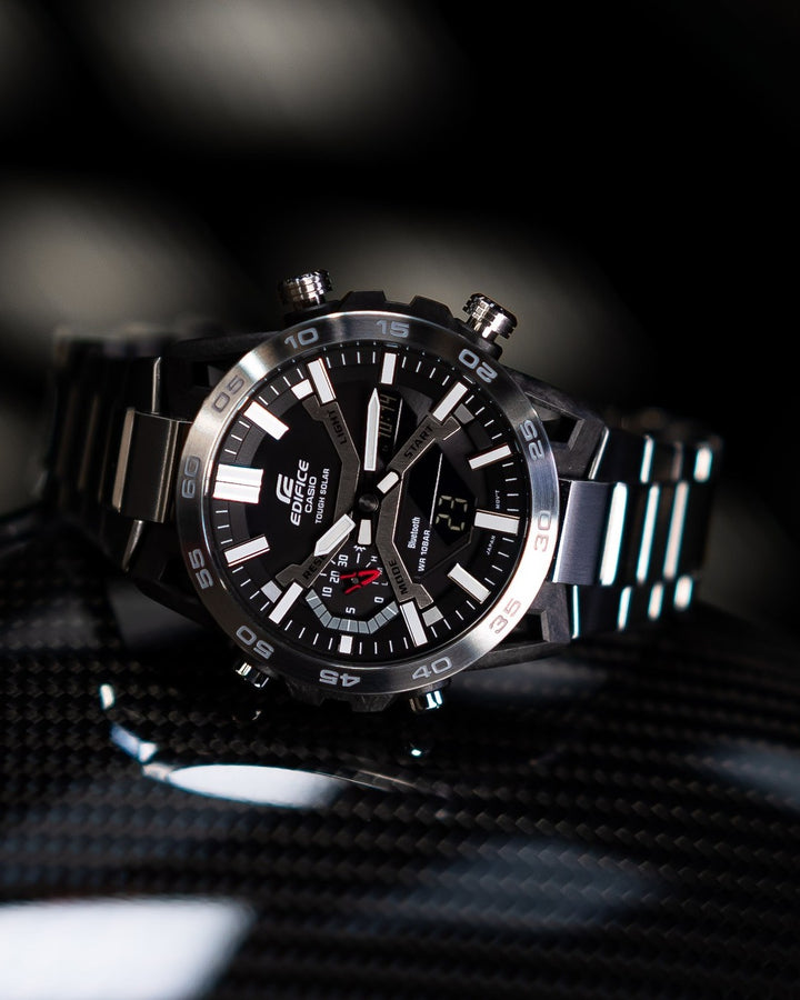 CASIO EDIFICE ECB-2000D-1ADF SOSPENSIONE MEN WATCH