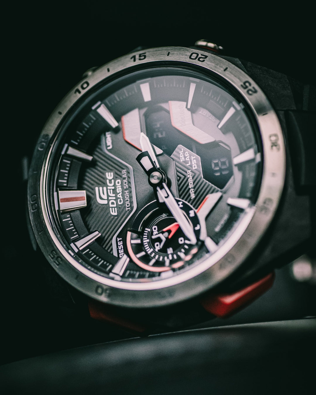 CASIO EDIFICE ECB-2200P-1ADF WINDFLOW MEN WATCH