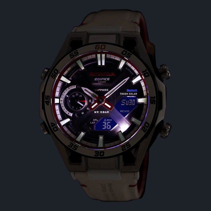 CASIO EDIFICE X HONDA SPECIAL EDITION ECB-2300HR-1ADR SOSPENSIONE MEN WATCH