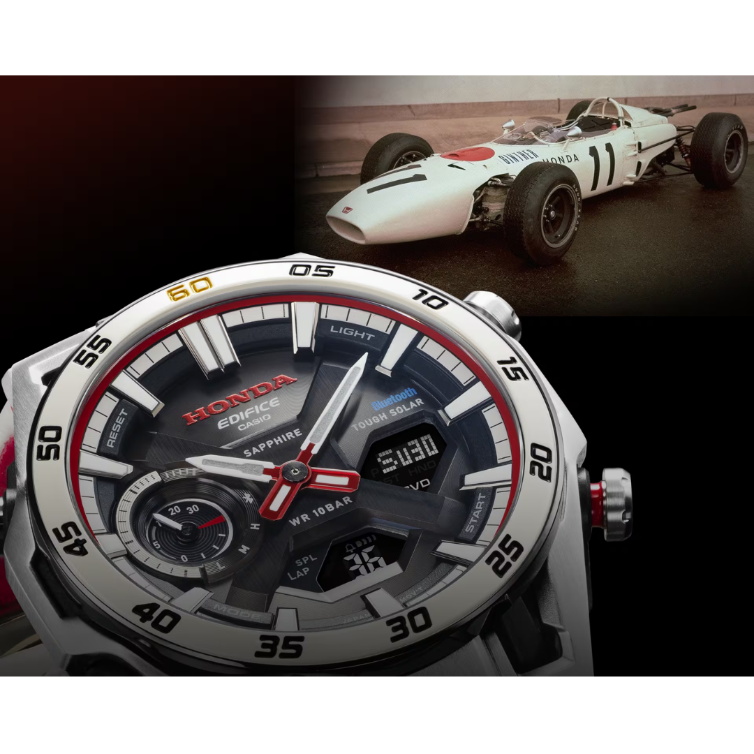 CASIO EDIFICE X HONDA SPECIAL EDITION ECB-2300HR-1ADR SOSPENSIONE MEN WATCH