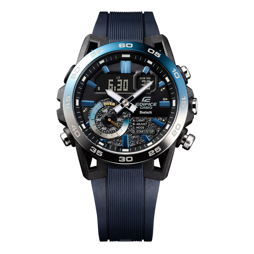 CASIO EDIFICE ECB-40NP-1ADF SOSPENSIONE NIGHTTIME DRIVE MEN WATCH