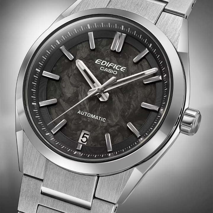CASIO EDIFICE EFK-100CD-1ADR AUTOMATIC FORGED CARBON MEN WATCH