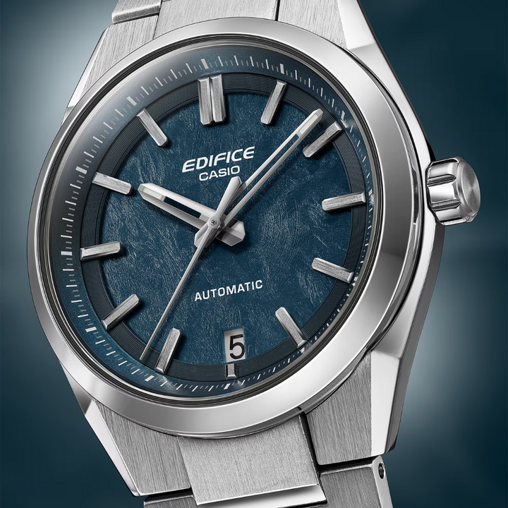 CASIO EDIFICE EFK-100D-2ADR AUTOMATIC STAINLESS STEEL MEN WATCH