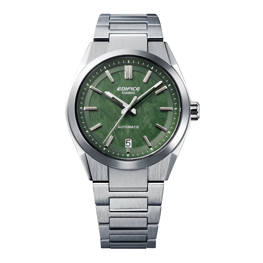 CASIO EDIFICE EFK-100D-3ADR AUTOMATIC STAINLESS STEEL MEN WATCH