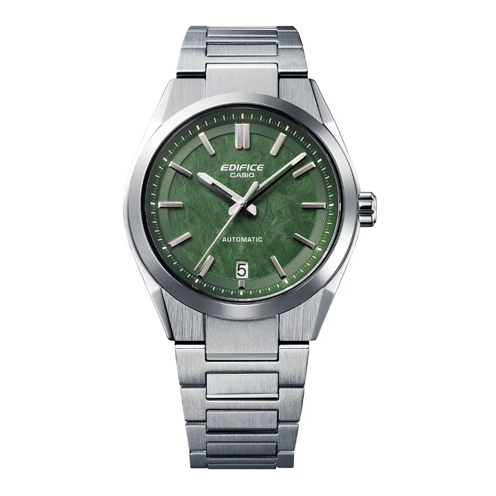 CASIO EDIFICE EFK-100D-3ADR AUTOMATIC STAINLESS STEEL MEN WATCH