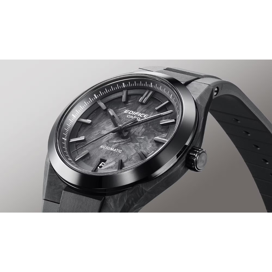 CASIO EDIFICE EFK-100XPB-1ADR AUTOMATIC FORGED CARBON MEN WATCH