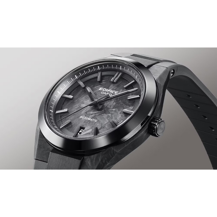 CASIO EDIFICE EFK-100XPB-1ADR AUTOMATIC FORGED CARBON MEN WATCH