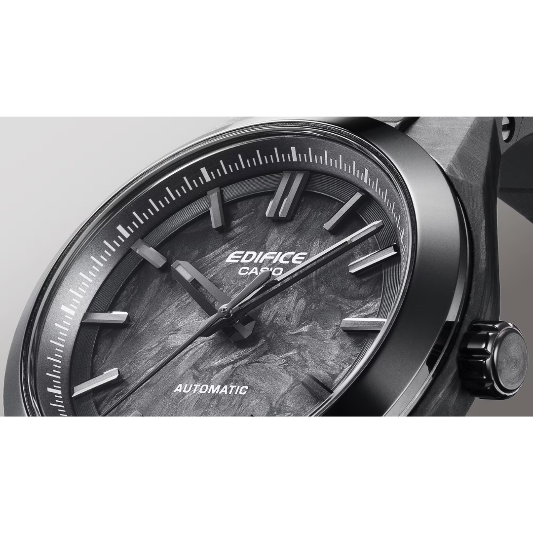 CASIO EDIFICE EFK-100XPB-1ADR AUTOMATIC FORGED CARBON MEN WATCH