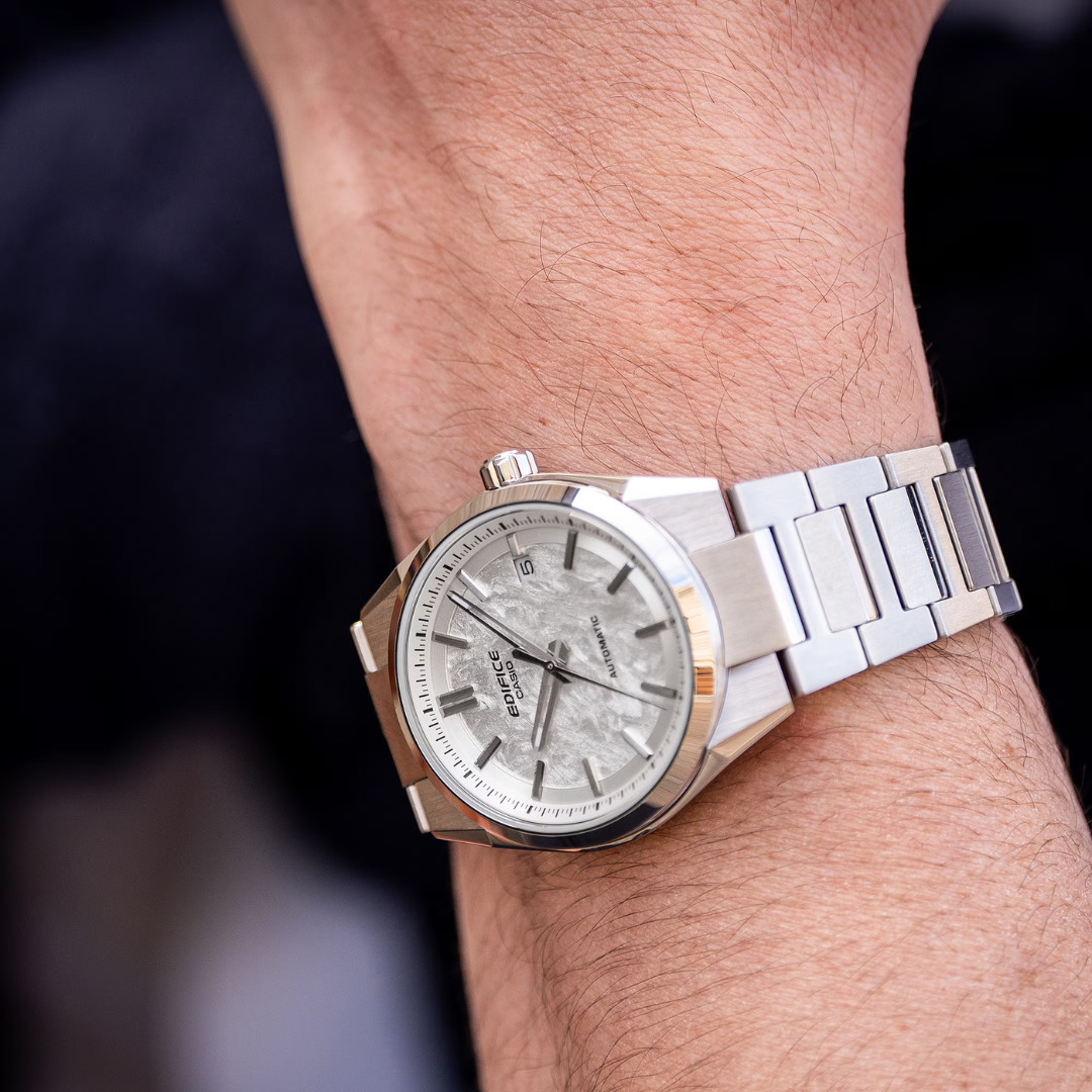 CASIO EDIFICE EFK-110D-7ADR AUTOMATIC STAINLESS STEEL MEN WATCH