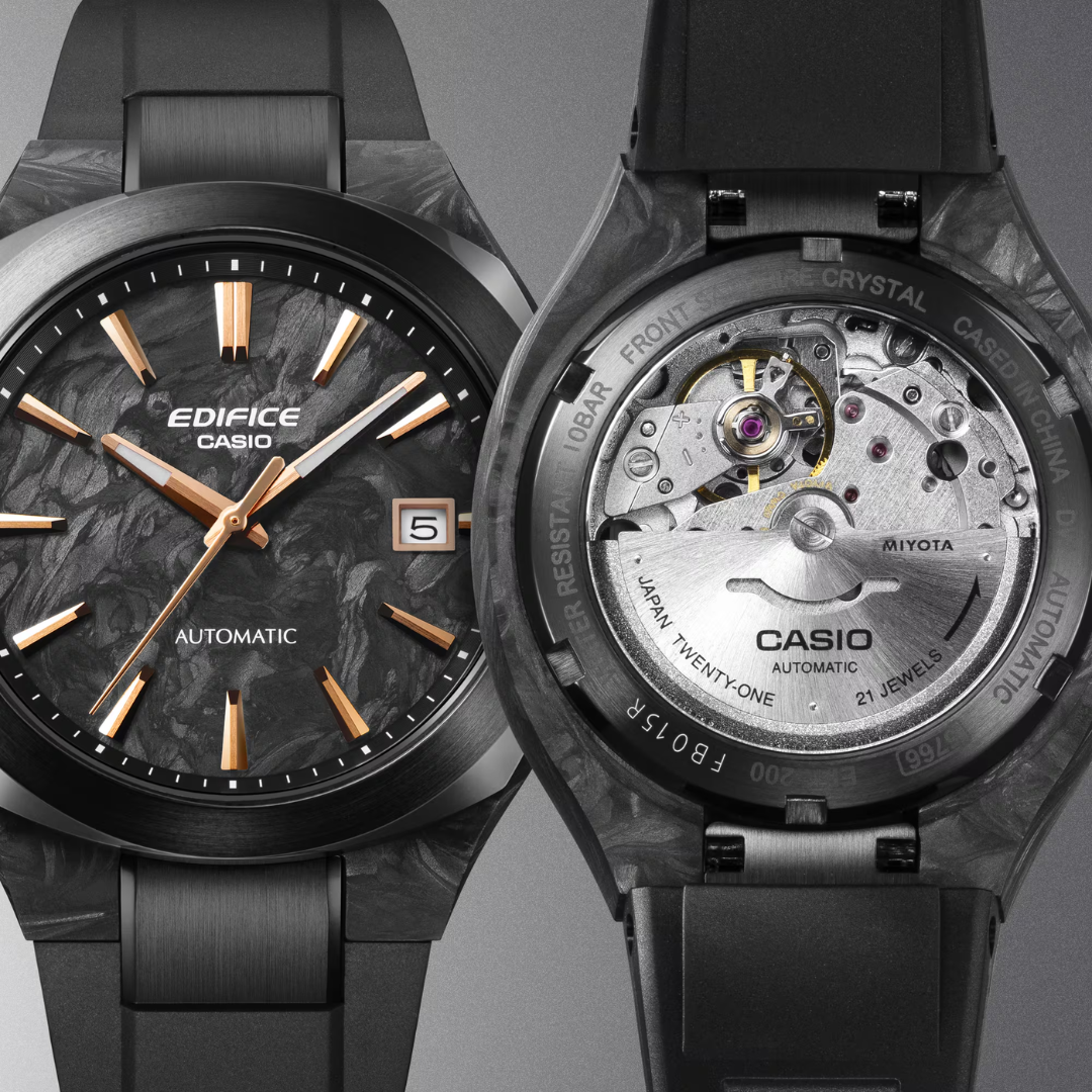 CASIO EDIFICE EFK-200CD-1ADR AUTOMATIC STAINLESS STEEL MEN WATCH
