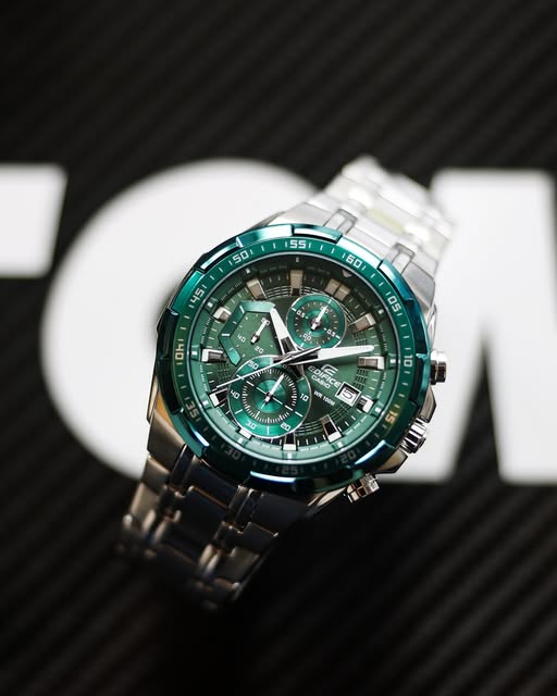 CASIO EDIFICE EFR-539DE-3AVUDF STANDARD CHRONOGRAPH MEN WATCH