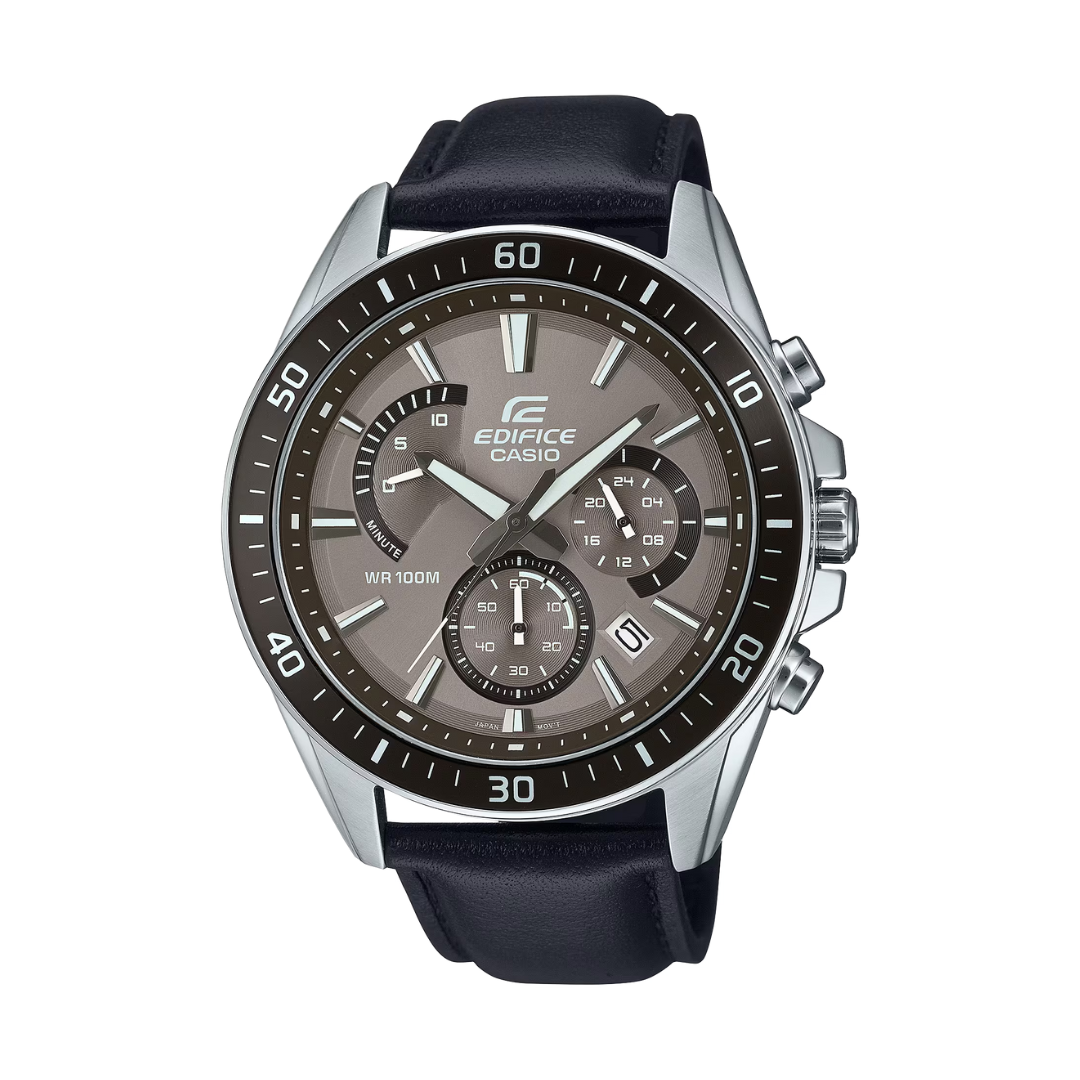 CASIO EDIFICE EFR-552L-5AVUDF STANDARD CHRONOGRAPH MEN WATCH