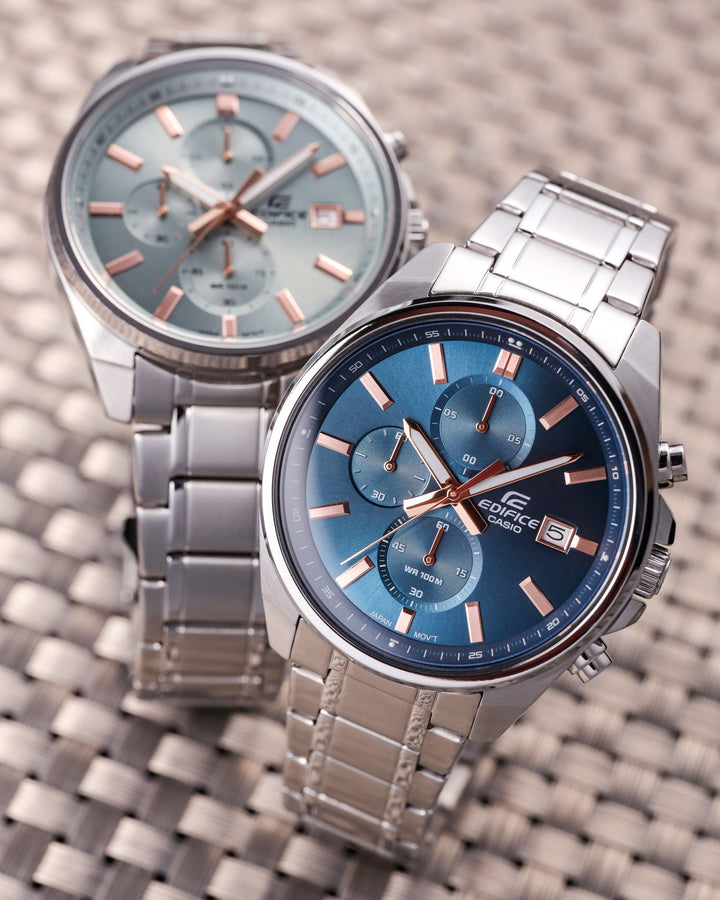 CASIO EDIFICE EFV-610DE-3AUDF STANDARD CHRONOGRAPH MEN WATCH