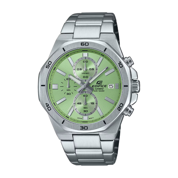 Casio Edifice EFV-640D-3AVUDF Chronograph Green Watch | City Chain