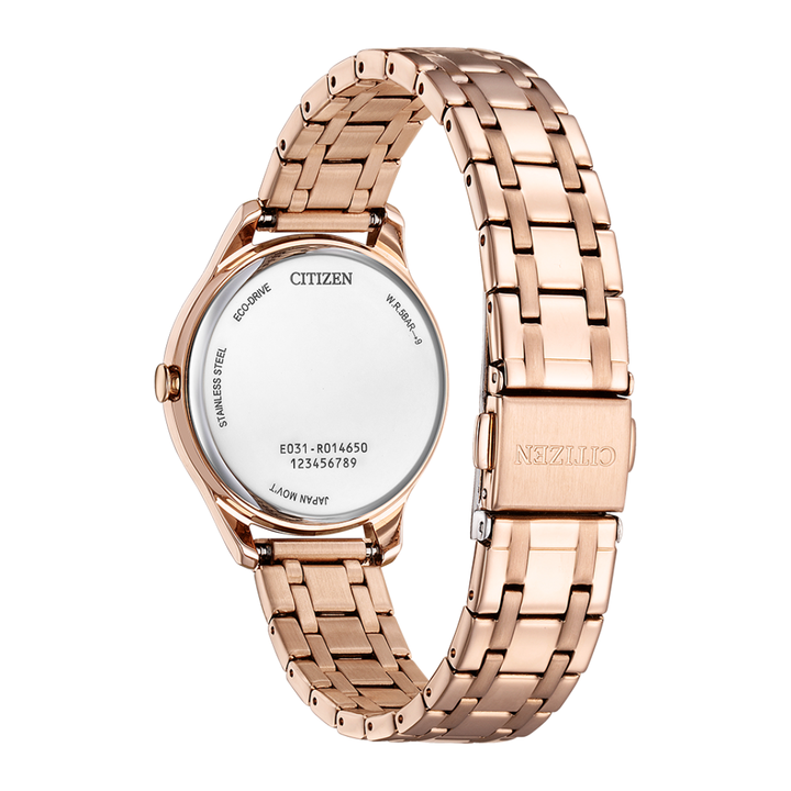 CITIZEN EM0508-98W SAKURA MECHANICAL LIMITED EDITION WOMEN WATCH