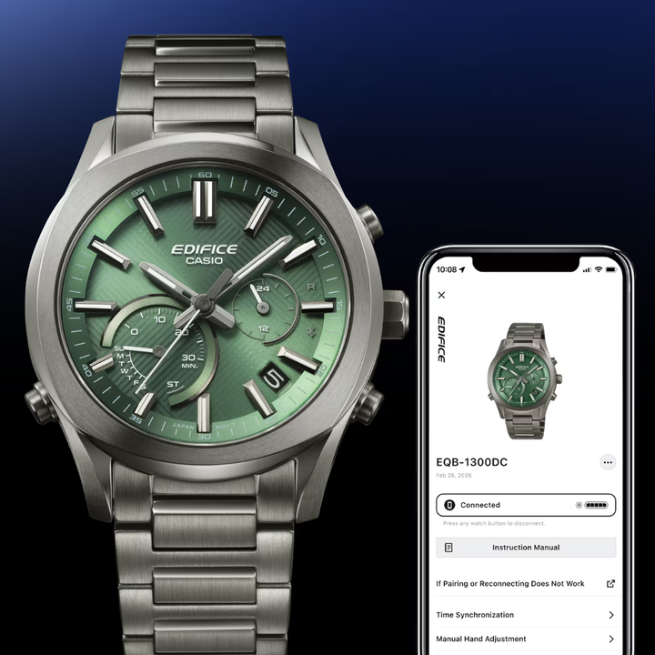 CASIO EDIFICE EQB-1300D-5ADF SMARTPHONE LINK MEN WATCH