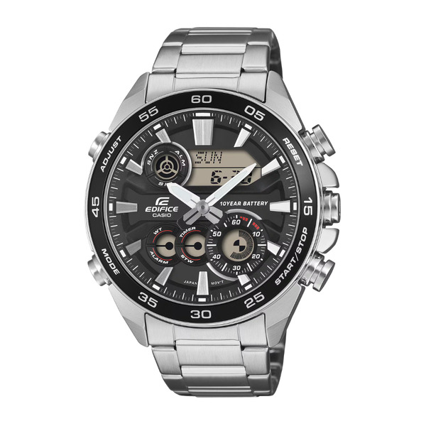 CASIO EDIFICE ERA-130D-1ADF ANALOG-DIGITAL CHRONOGRAPH MEN WATCH
