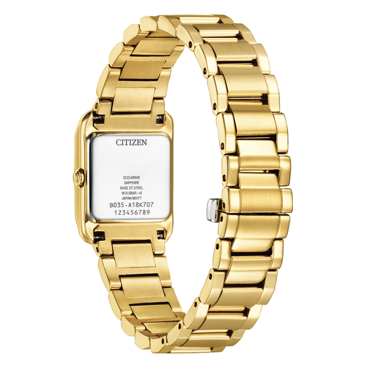 Citizen EW5602-81D gold-tone L Collection iridescent pearl eco-friendly solar
