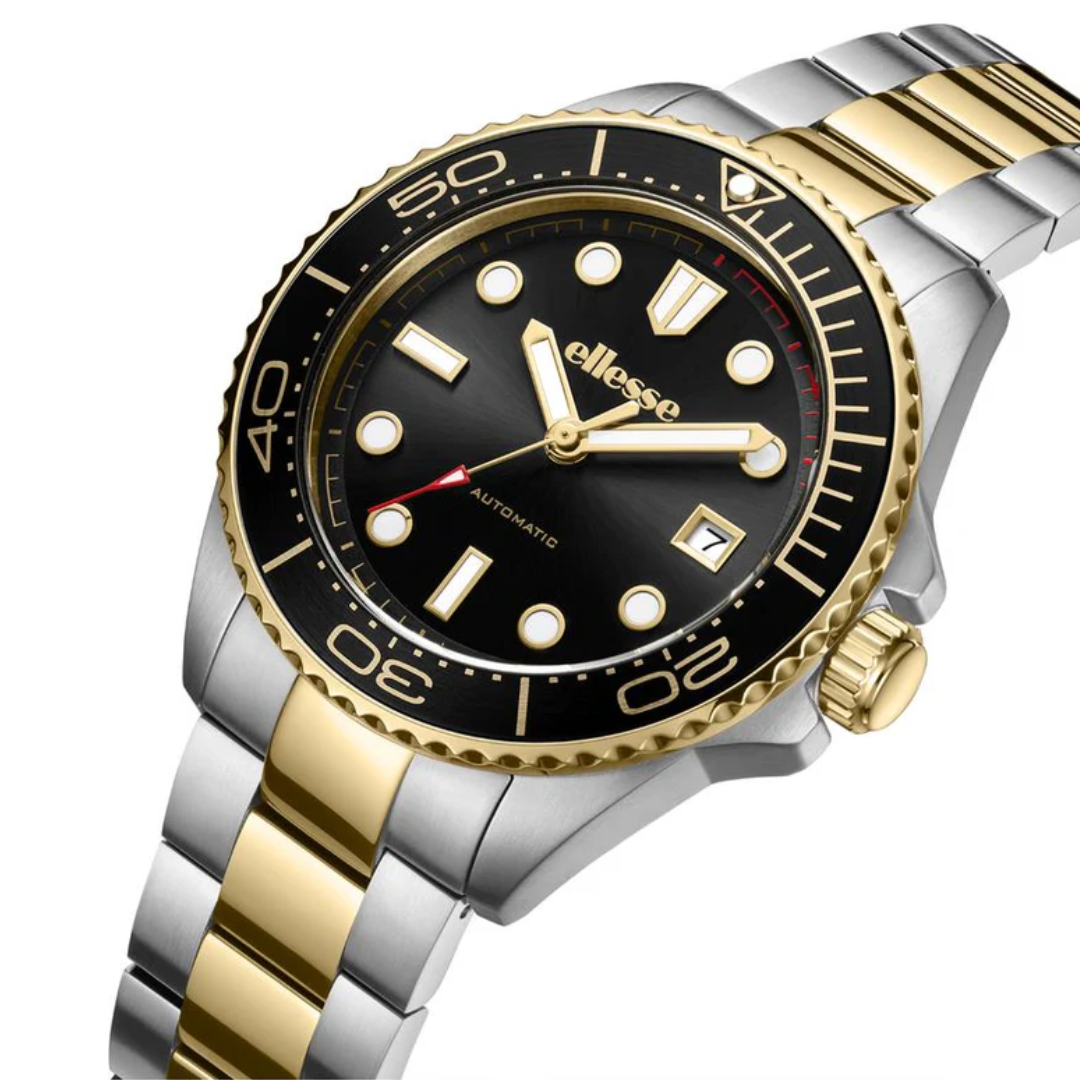 ELLESSE W03-00860-005 3 HANDS DATE AUTOMATIC MEN WATCH
