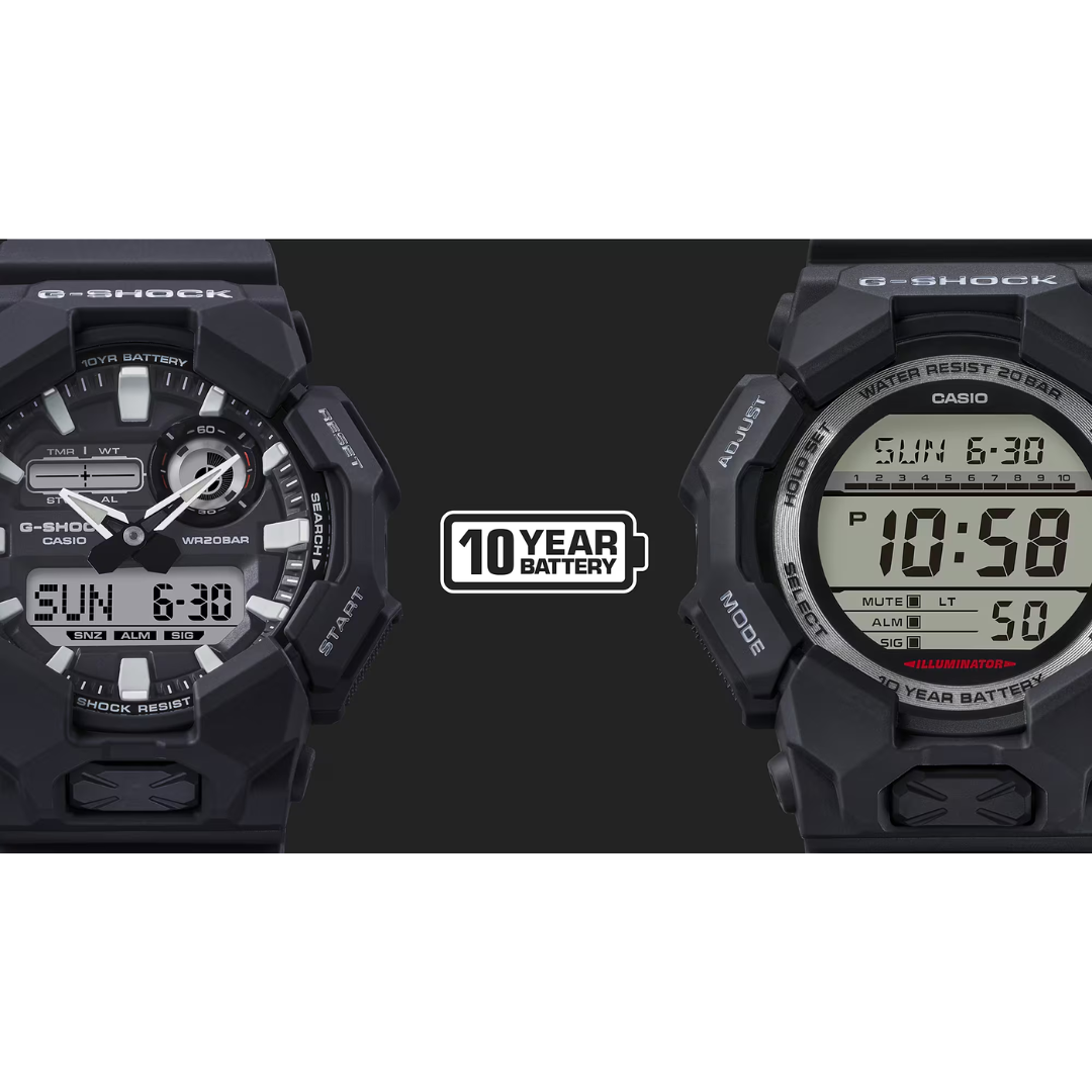 Casio G SHOCK GA 010 2A Analog Digital Watch with World Time City Chain City Chain Singapore