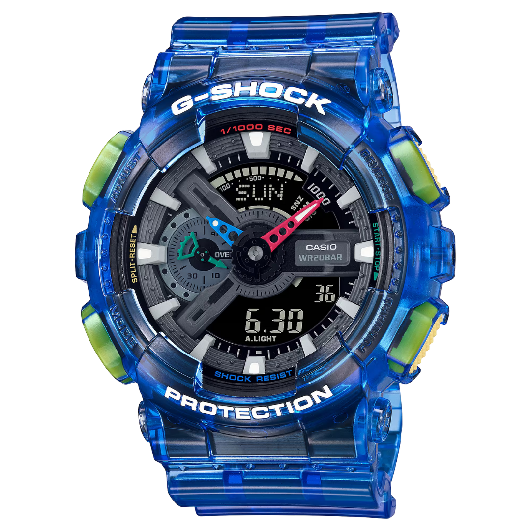 G shock biru muda on sale