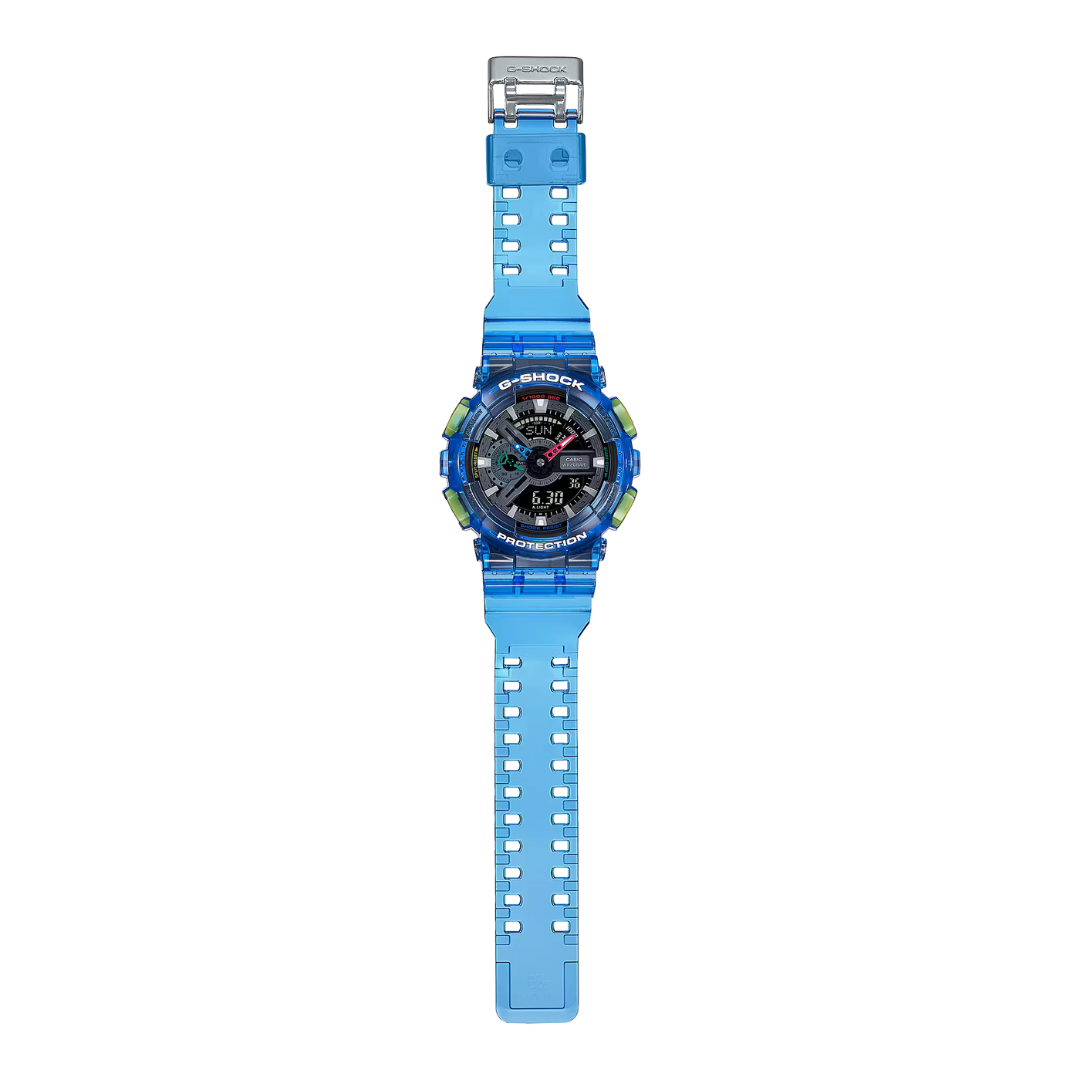 Casio blue 2025 analog watch
