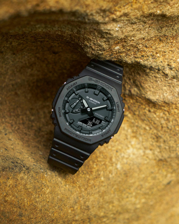 CASIO G-SHOCK GA-2100-1A1DR STANDARD ANALOG-DIGITAL BLACK WATCH