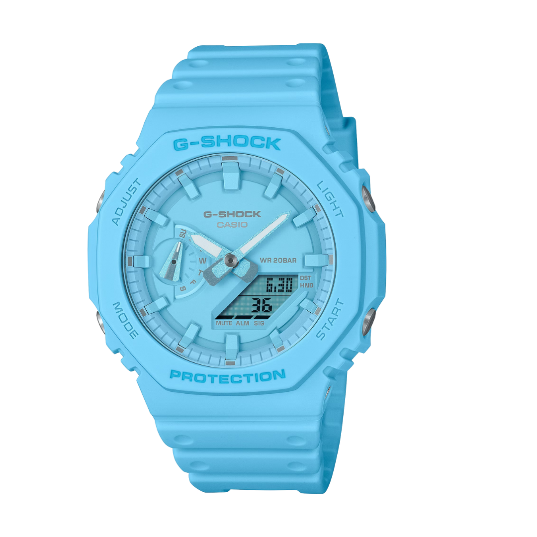 CASIO G-SHOCK GA-2100-2A2DR ANALOG-DIGITAL TURQUOISE WATCH