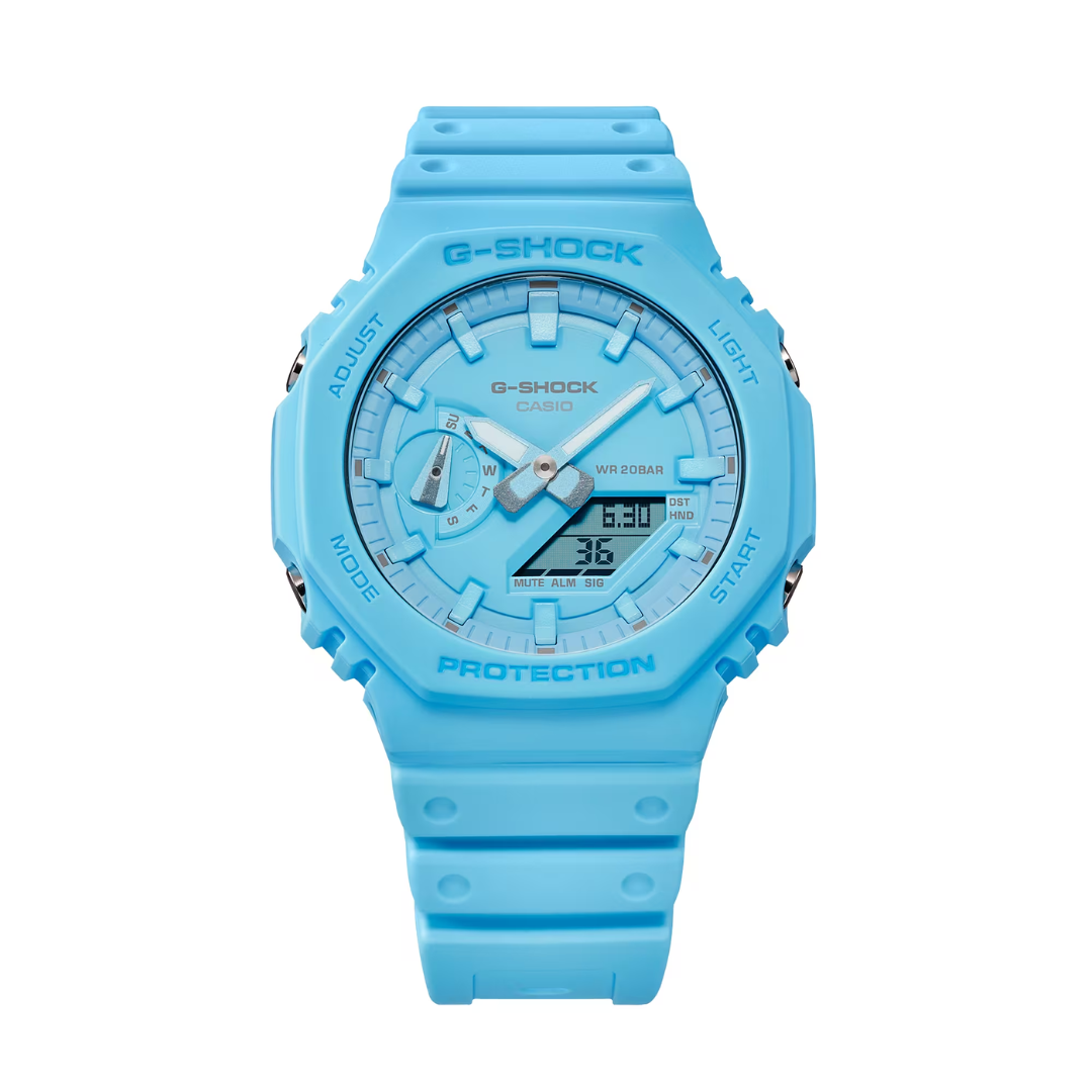 CASIO G-SHOCK GA-2100-2A2DR ANALOG-DIGITAL TURQUOISE WATCH