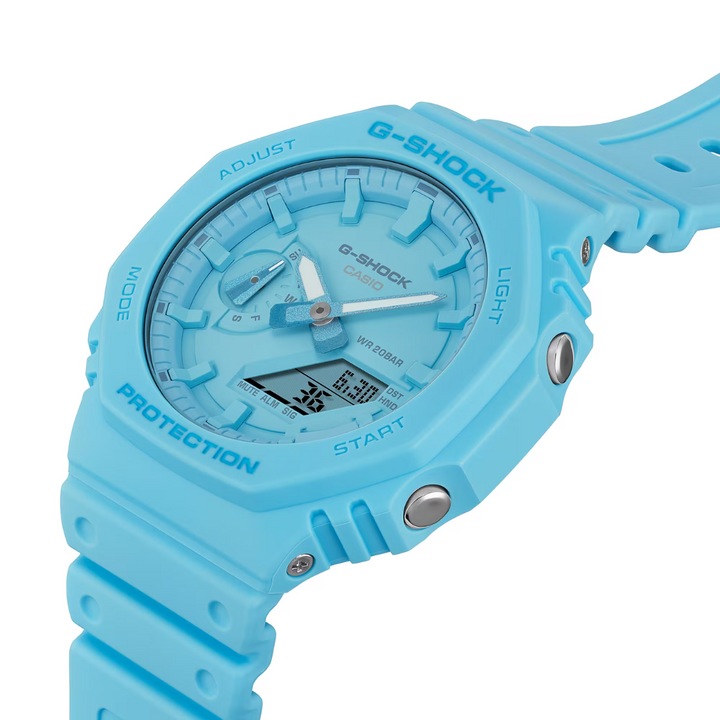 CASIO G-SHOCK GA-2100-2A2DR ANALOG-DIGITAL TURQUOISE WATCH