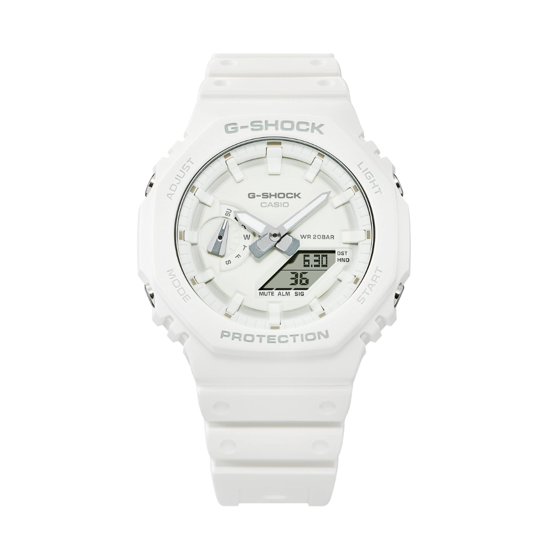 CASIO G-SHOCK GA-2100-7A7DR ANALOG-DIGITAL WHITE WATCH