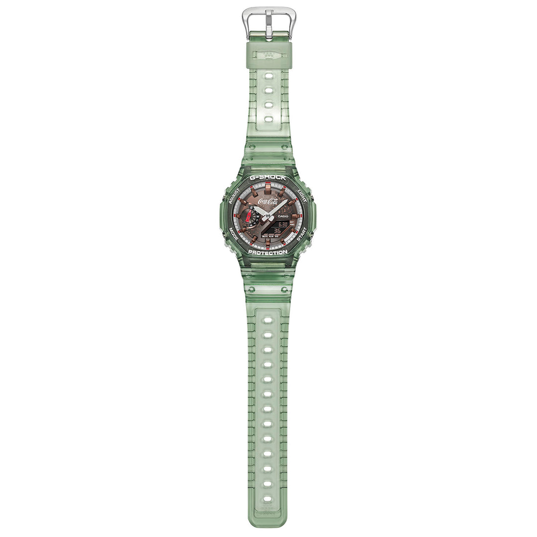 CASIO G-SHOCK X COCA-COLA GA-2100CC-3ADR ANALOG-DIGITAL MEN WATCH