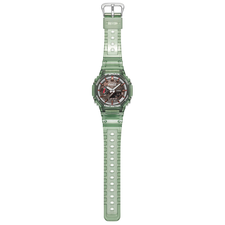 CASIO G-SHOCK X COCA-COLA GA-2100CC-3ADR ANALOG-DIGITAL MEN WATCH