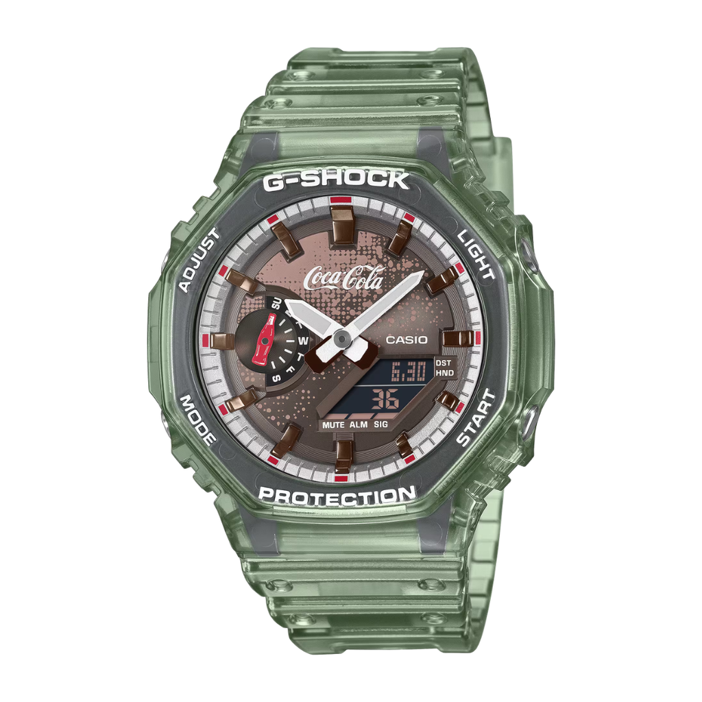 ク*公様 Casio G-Shock x Coca-Cola GA-2100CC GA-2100CC-3ADR G-SHOCK x Coca-Cola 140th Anniversary | City Chain