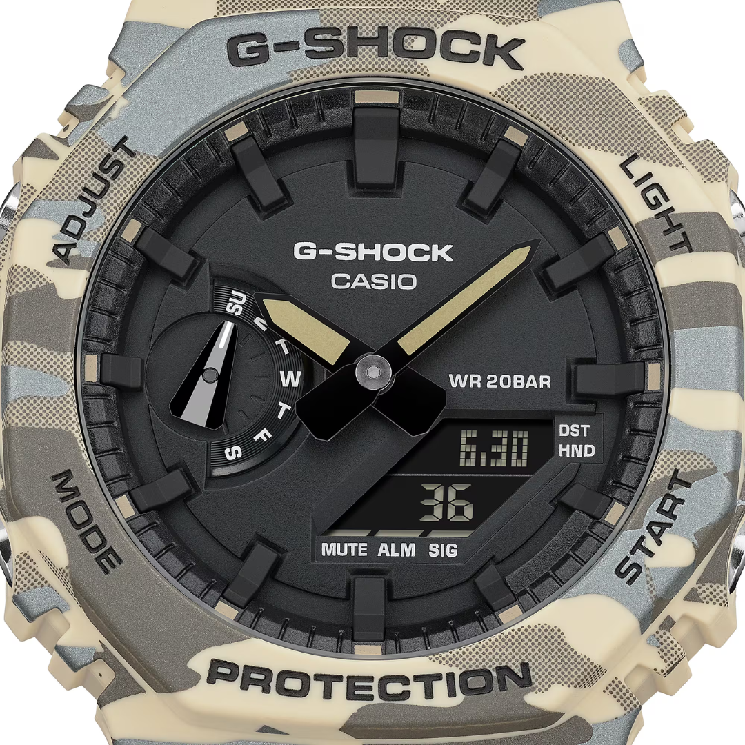 CASIO G-SHOCK GA-2100CM-5ADR STANDARD ANALOG-DIGITAL MEN WATCH