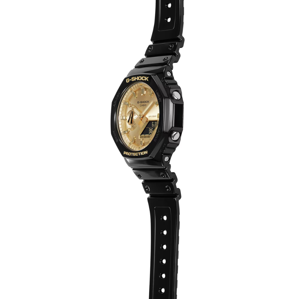 Gold and 2025 black g shock